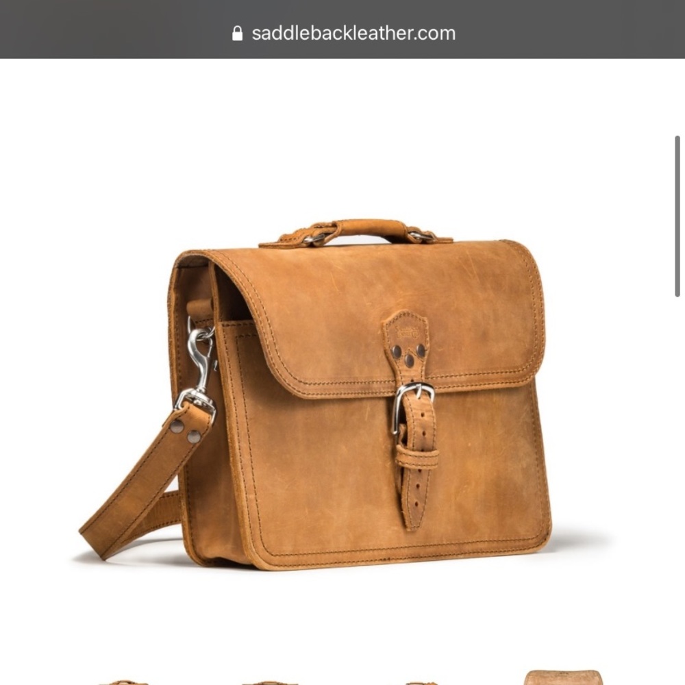 Saddleback Leather Crossbody Bag